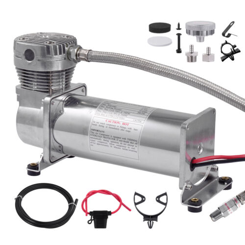 200 PSI Portable Air Compressor Tire Inflator Fits Car boats SUV Air Pump...