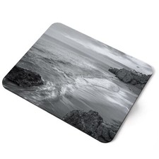 Mouse Mat Pad - BW - Malaga Beach Sunset Spain Laptop PC Desk Office #39306