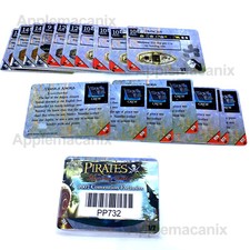 Pirates CSG of the Mysterious Islands 17 Mercenary Ship/Crew Cards & Promo PP732