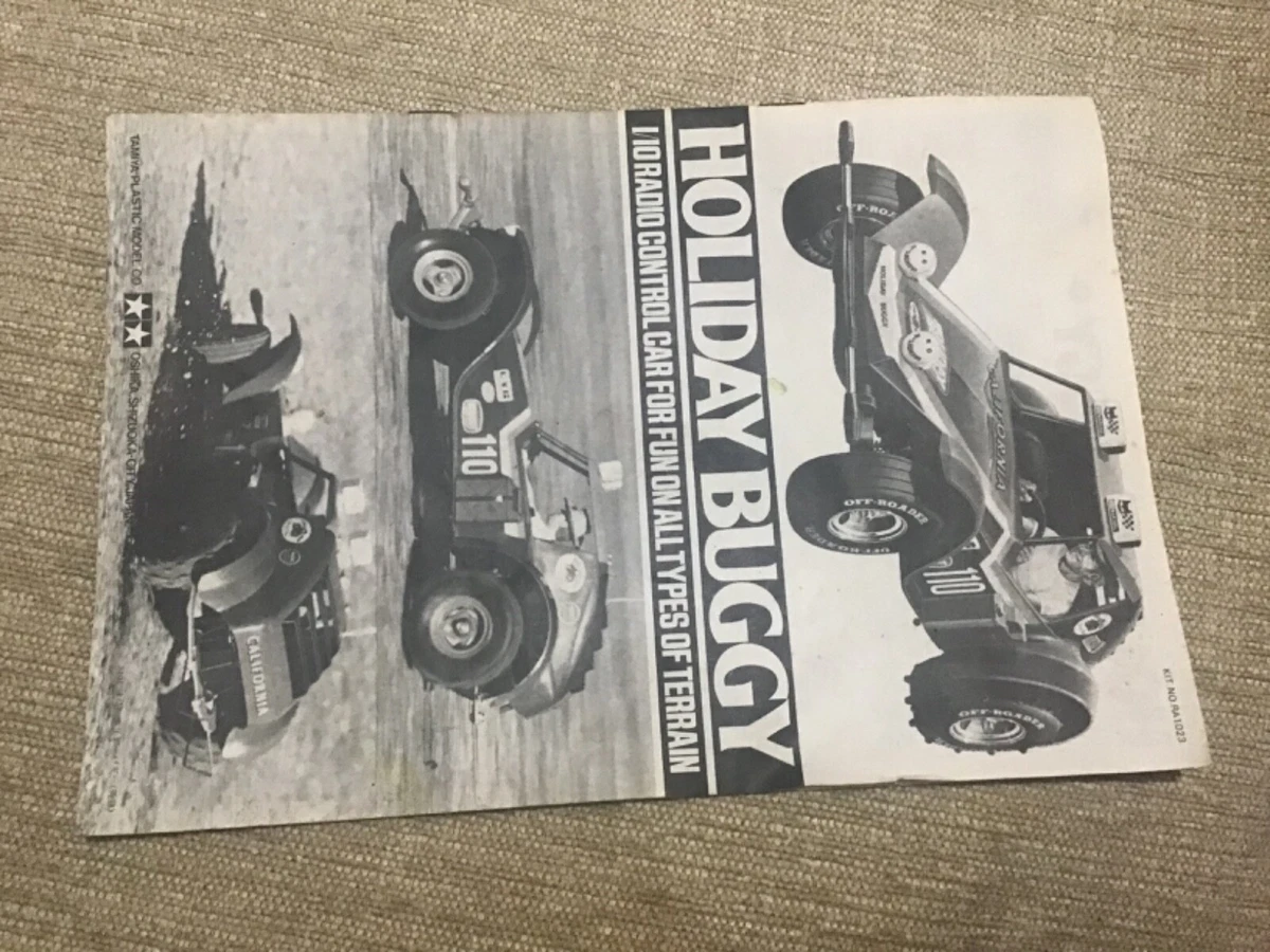 Tamiya holiday cheap buggy manual