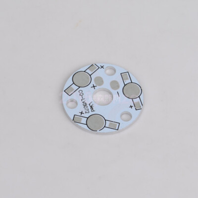 50pcs High Power LED Aluminum PCB Plate Panle 32mm 3W for 3pcs SMD Heat Sink