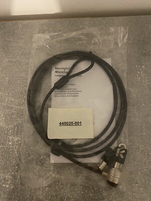 Neu Original Kensington Microsaver Computer Security Kabel PC766A  445020-001
