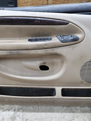 1998-2002 Dodge Ram Pickup Truck Camel Leather w/Woodgrain