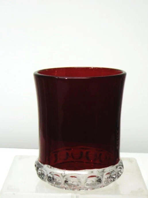 EAPG ** RUBY STAINED/TUMBLER = DAKOTA TUMBLER = PRISTINE - Image 3 of 4