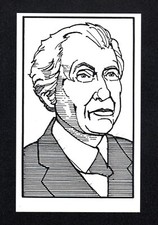 Frank Lloyd Wright 1998 Lang Gang Picture Perfect Game of Famous Faces Card
