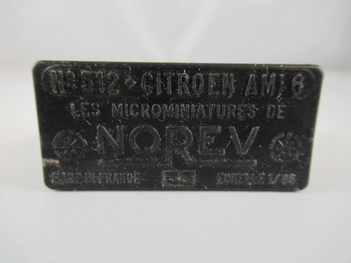 Norev plastic MICRO 512 Citroën Ami 6 - Imagen 6 de 6