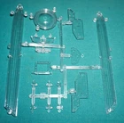 Star Trek USS Enterprise Refit Polar Lights 1/350 Clear Parts Radome Etc.