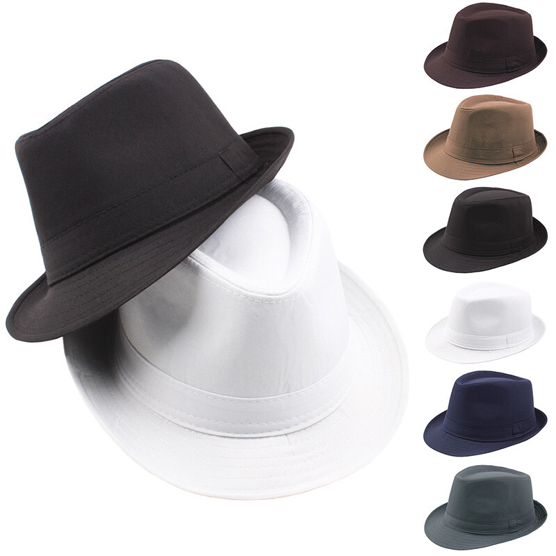 APL Fedora Cappelli Jazz Uomo Cappellini Rotondi per Donna Cappello Bowler per Autunno e 