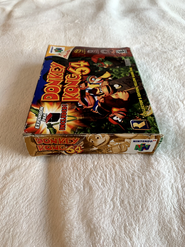 Donkey Kong 64 Nintendo 64 N64 w/ box protector. No expansion pak - Picture 5 of 10