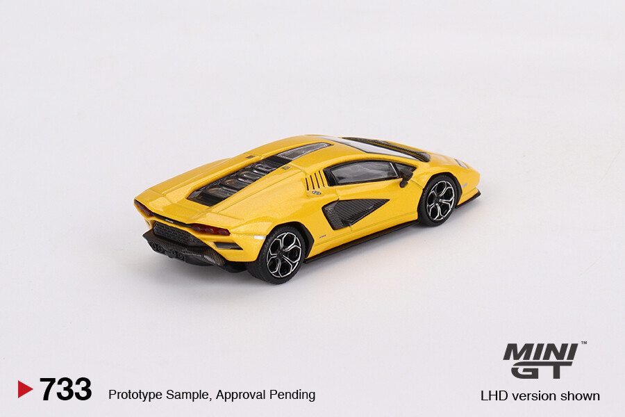 MINI GT №607 ランボルギーニカウンタック In Stock) Mini GT #733 1/64 Lamborghini Countach LPI 800-4