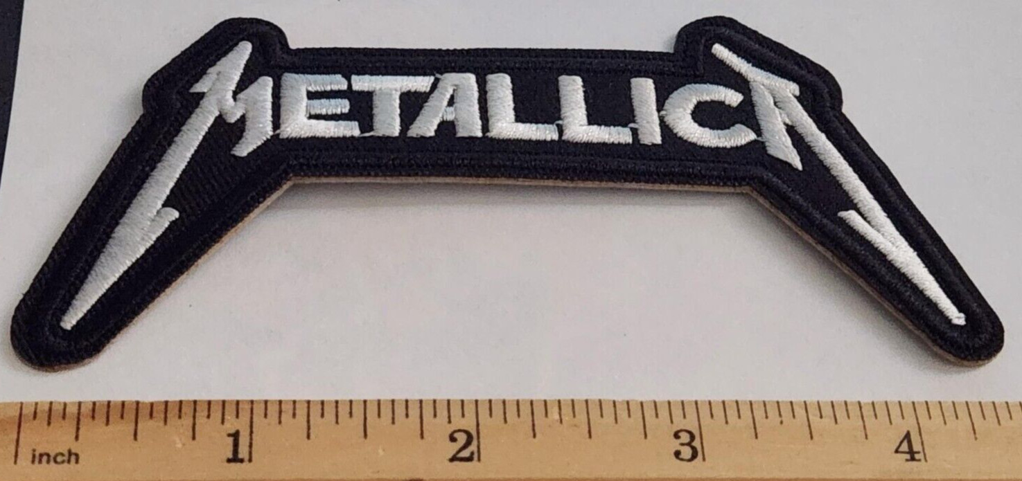 Metallica Band Logo Embroidered Iron/Sew On Patch