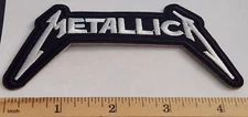 Metallica Band Logo Embroidered Iron/Sew On Patch