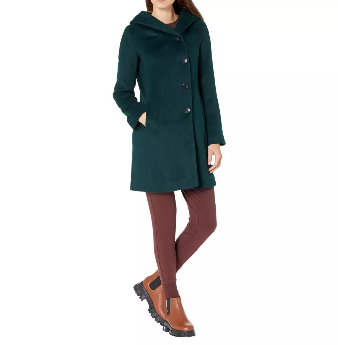 Cole haan signature store asymmetrical walker coat