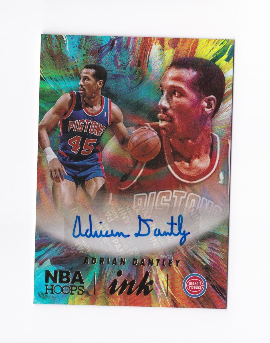 2022-23 Hoops Hoops Ink Adrian Dantley Detroit Pistons Notre Dame 