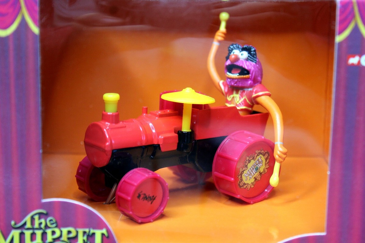 The Muppet Show 25 Year Anniversary ANIMAL in Die-Cast Car by