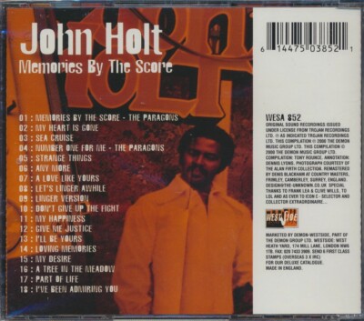米CD John Holt Memorise By The Score (5CD) VPCD2571 VP US /00245 Memories By The Score (5CD Box Set) - John Holt - VP Reggae