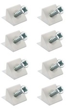 8x Drawer Support Sagging Chest Bottom repair Fixing Mending Plastic Wedge Screw