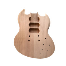 New Mahogany Electric Guitar Body Guitar Replacement Unfinished