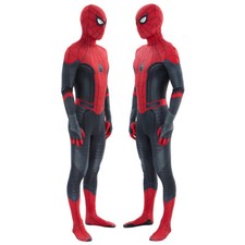 Far From Home Spider-Man Jumpsuit Spiderman Suit Cosplay Costume Halloween Party