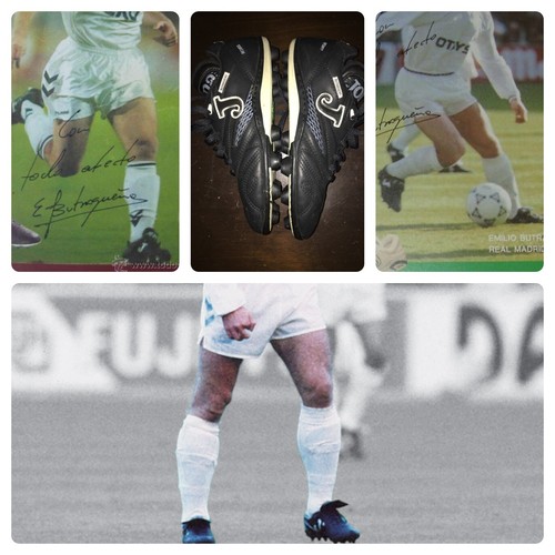 Joma Vintage 90s Butragueno Real Madrid BALONPÍE FÚTBOL BOTAS ZAPATOS 7.5 |  eBay