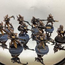 Warhammer 40k- Drukhari Kabalite Warriors 10x models built, painted 4BR6W