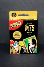 UNO Mattel 75th Anniversary Classic Toys Edition Card Game - BNIP