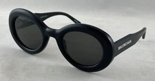 BALENCIAGA BB0074S BB 0074S 001 Black Sunglasses 50-25-140