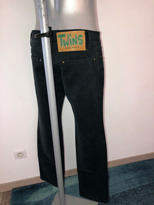 Jeans Noir Homme DSQUARED2 Twins Taille 52 (équivalent 46 FR) - Excellent état Occasion