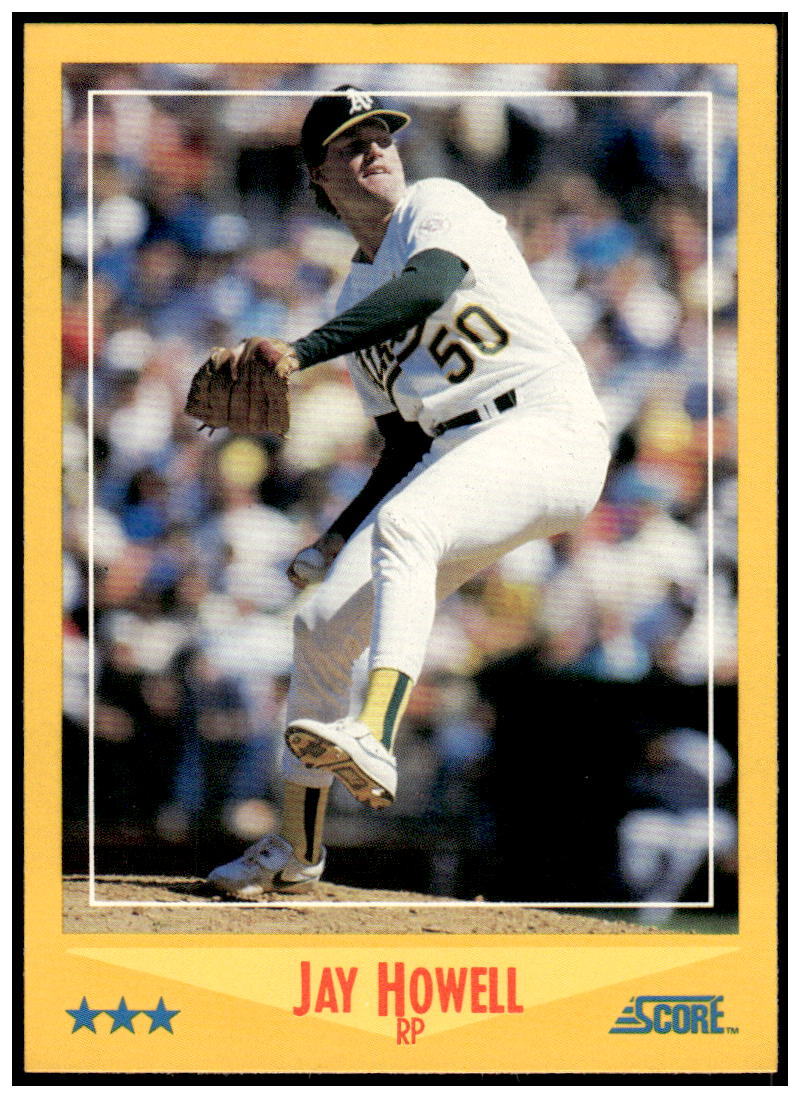 1988 Score #522 Jay Howell NM
