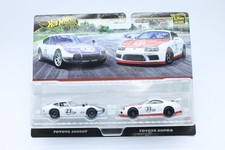  HOT WHEELS Premium 2 pack TOYOTA 2000 GT & TOYOTA SUPRA car culture New