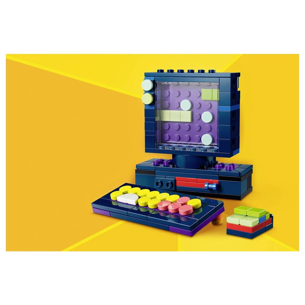 Console de Jeu Rétro LEGO Creator 31380 Modulable et Transformable en Arcade - 3