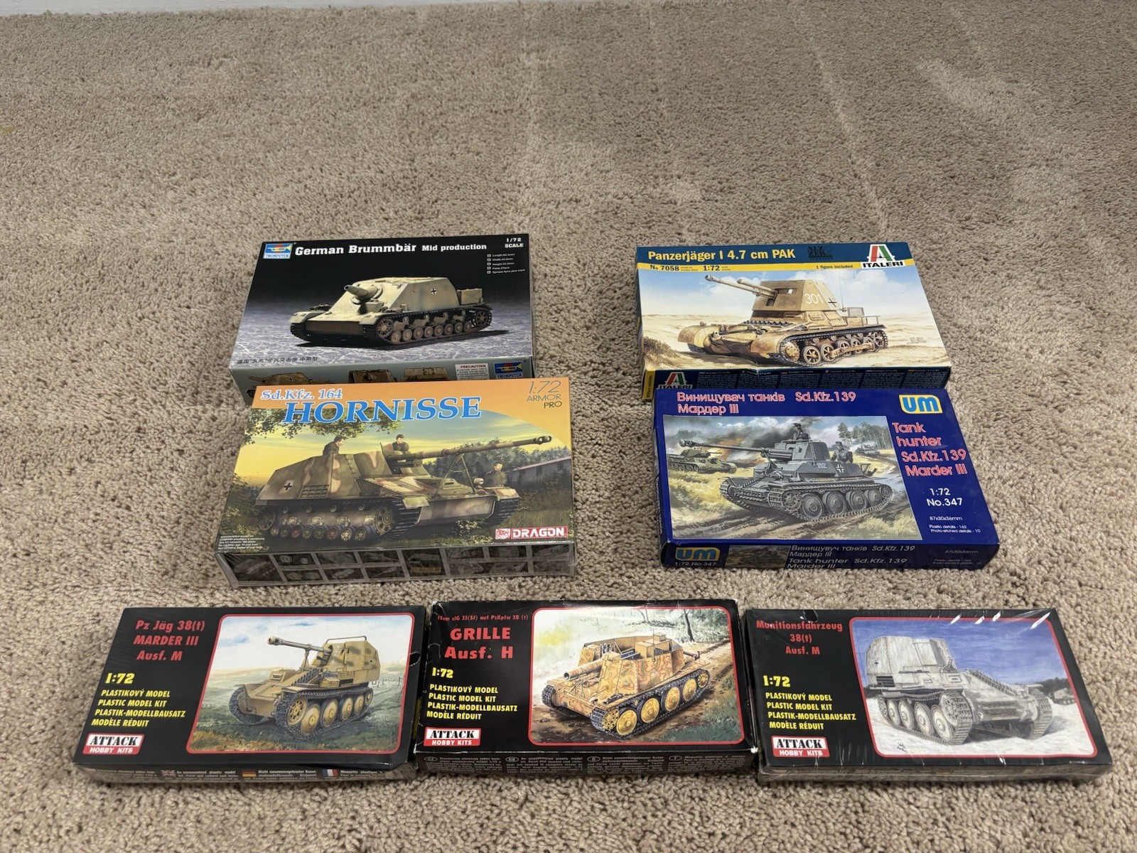 Lot | German Self Propelled Guns | New And Unopened