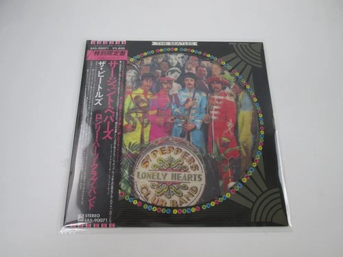 BEATLES SGT.PEPPER'S LONELY HEARTS CLUB BAND EAS-90071 with OBI Japan LP Vinyl B