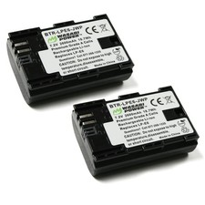 Wasabi Power Battery 2-Pack for Canon LP-E6, LP-E6N