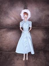 I Love Lucy Barbie Doll "Job Switching" Episode 39 candy factory Mattel