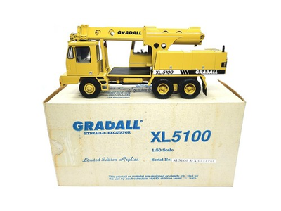 #ad #ad Gradall XL5100 Truck Mounted Excavator Hiram Smith 1:50 Scale Diecast Model $299.95