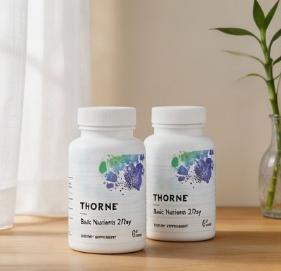 New 2X THORNE Advanced Nutrients (240 Capsules) 05/26