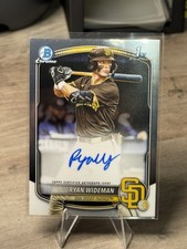 Topps Bowman Draft 2025 Chrome Ryan Wideman Rookie Autograph Padres CPA-RW