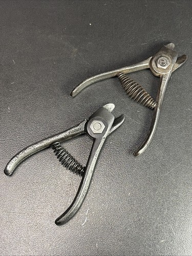 2 Vintage Small Corona 9 Orange Citrus Shear Trimmer Tool Stopper Cut Away