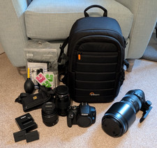 Canon Camera Kit - No original paperwork or boxes