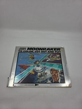 James Bond 007 "Moonraker" Libro a colori ritagliato e mosca - mai usato