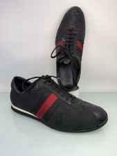 Gucci Signature High Black Red for sale | eBay