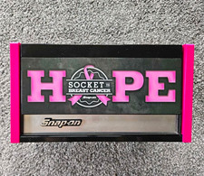 Snap-on Pink Black Mini Tool Box Chest W Drawers Hope Socket To Breast Cancer Snap-on Pink Black Mini Tool Box Chest W Drawers Hope Socket To Breast Cancer