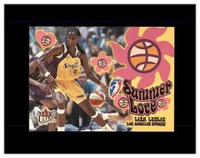 2002 Fleer Ultra WNBA Summer Love GU Purple Jersey #SL13 Lisa Leslie LA Sparks