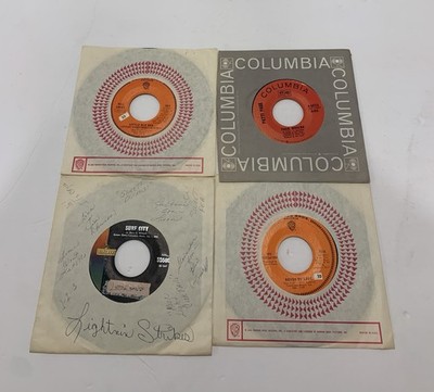 Set Of 4 Warner Bros Records,surf City,columbia