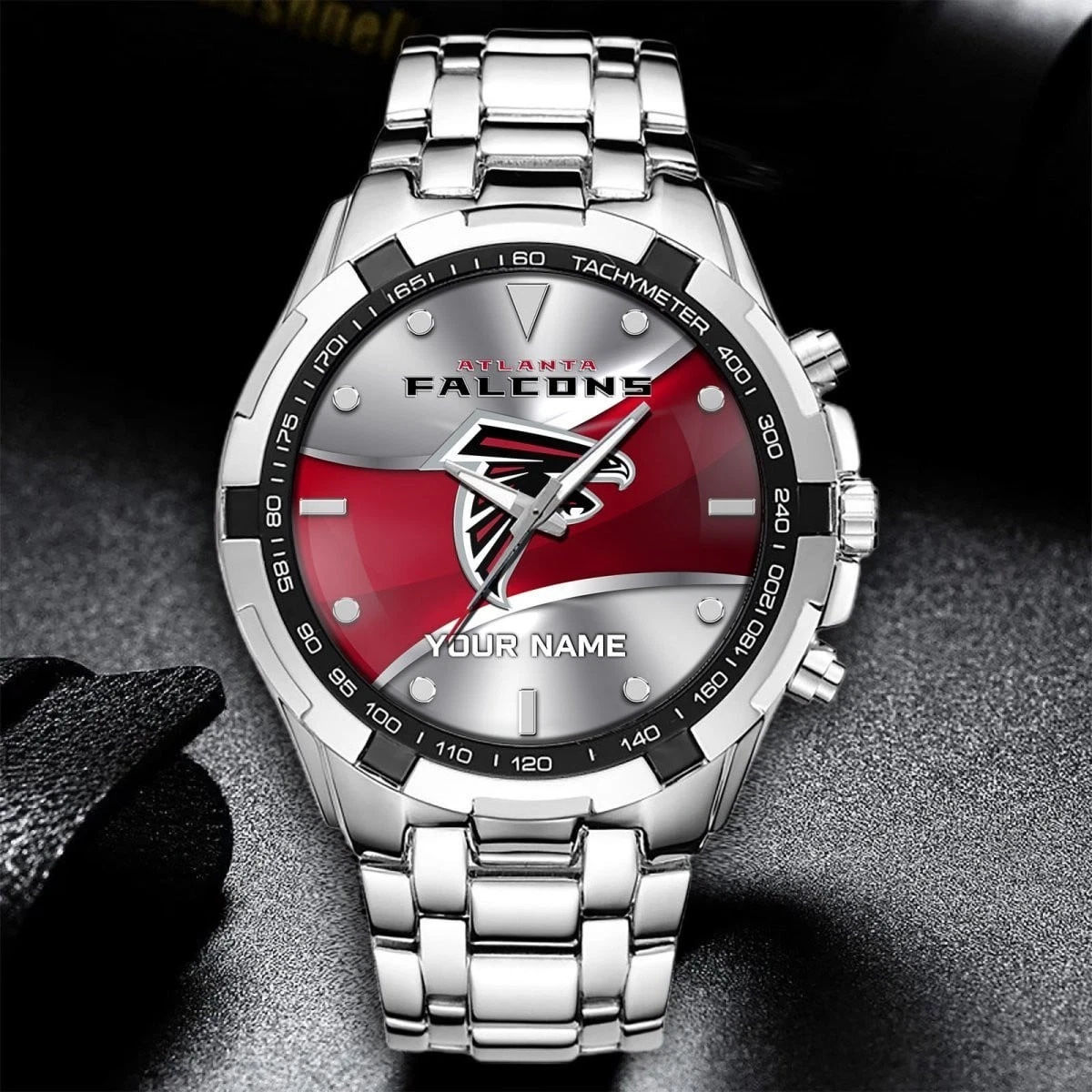 Personalized Atlanta Football Falconss Team Alloy Men Quartz Watch Gift For Him