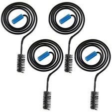 4 X Drain Cleaner Snake Pipe Tool Plumbing Tub Shower Clog Remover Sink Slim 27"