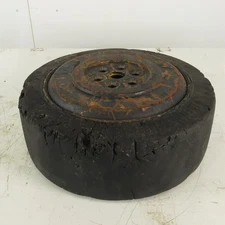 Hyster 85S-23-EE Super Solid Forklift Tire W/Rim 16-1/4"x6"x11-1/4" 6 Bolt