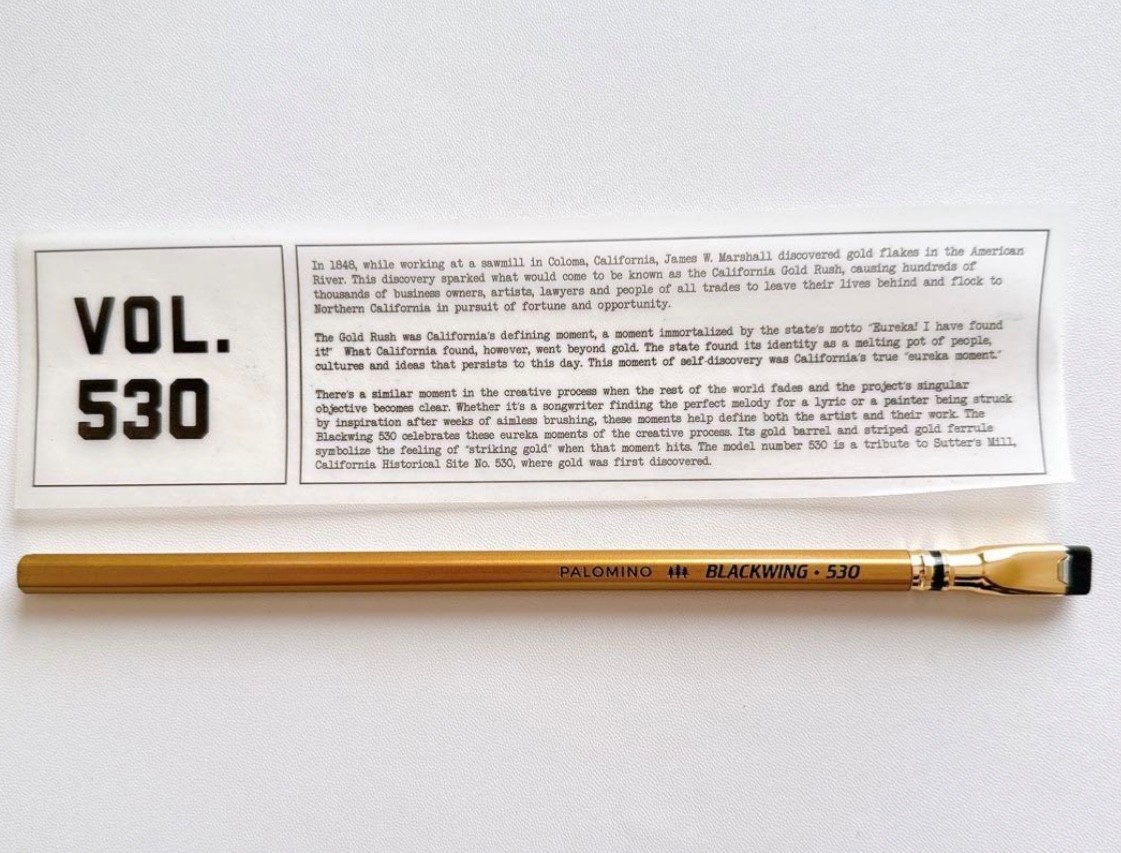 BLACKWING VOLUMES 530 • BOX OF 12 PENCILS