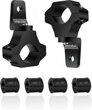 Light Bar Mount for ATV- 360 Solid Aluminum Alloy Bracket for Fog LED and Drivi
